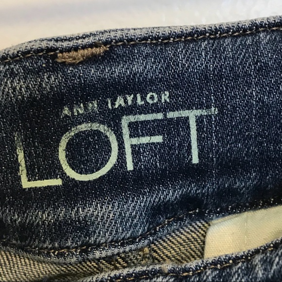 Ann Taylor Jean skirt - Picture 3 of 4